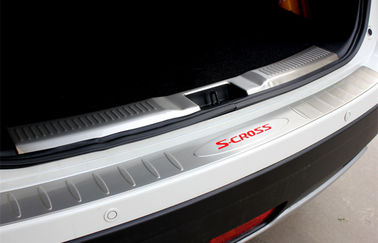 Κίνα Suzuki S-cross 2014 Φωτισμένες πλάκες πόρτας, Ασημένια πλάκα Προστάτης πόρτας αυτοκινήτου προμηθευτής