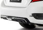 Αντικατασκευαστικά κιτ αυτοκινήτου Honda New Civic 2016 2018 πίσω προφυλακτήρα διάχυσης ίνες άνθρακα προμηθευτής